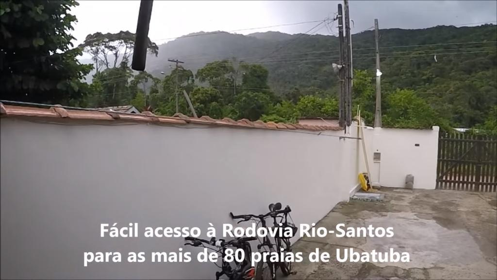 Villa Casa Ubatuba Com Ar Condicionado Esterno foto